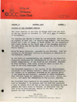 City of Ottawa Coin Club Bulletin, Vol. 13, 1-12 (1980)