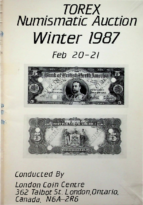 TOREX Numismatic Auction Winter 1987, London Coin Centre (20-21 February, 1987)
