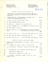 Canadian Token and Medal List no. 14, Baker, Warren (Mar 1970)