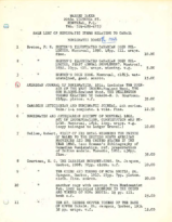 Sale List of Numismatic Items Relating to Canada (no. 3), Baker, Warren (November 1966)