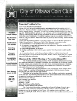 City of Ottawa Coin Club Journal, Vol. 38, 1-12 (2005)