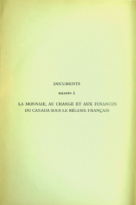 Documents relatifs à la monnaie, au change et aux finances du Canada sous le régime français, Volume 2, Shortt, Adam (1925)