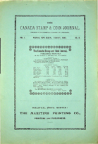 Canada Stamp and Coin Journal, Vol. 1, 8 (February 1889)