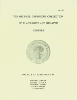 The Michael Oppenheim Collection of Blacksmith and Related Coppers for sale at Fixed Prices, Baker, Warren (nd)