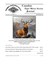 Canadian Paper Money Society Journal, Vol. 49, 138 (September 2013)
