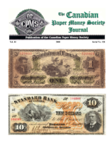 Canadian Paper Money Society Journal, Vol. 44, 128 (2008)