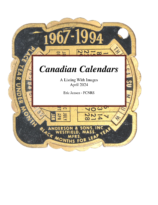Canadian Calendars: A Listing with Images, Jensen, Eric (April 2024)