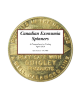 Canadian Exonumia Spinners: A Comprehensive Listing, Jensen, Eric (April 2024)