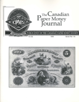 Canadian Paper Money Journal, Vol. 32, 116 (1996)