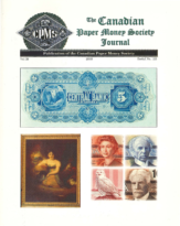 Canadian Paper Money Society Journal, Vol. 39, 123 (2003)