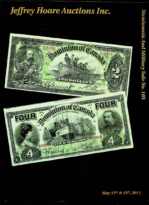 Numismatic and Military Sale No. 105 in conjunction with ONA, Jeffrey Hoare Auctions (May 13-15, 2011)