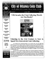 City of Ottawa Coin Club Journal, Vol. 33, 1–12 (2000)