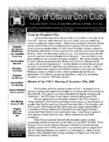 City of Ottawa Coin Club Journal, Vol. 36, 1–12 (2003)