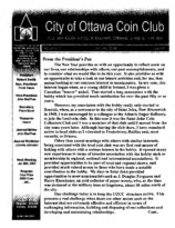 City of Ottawa Coin Club Journal, Vol. 37, 1–12 (2004)