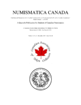 Numismatica Canada, Vol. 16, 4 (December 2017)