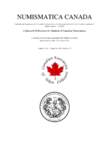 Numismatica Canada, Vol. 17, 3 (September 2018)