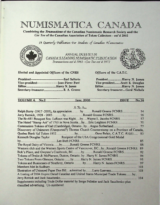 Numismatica Canada, Vol. 04, 2 (June 2005)