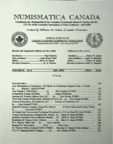 Numismatica Canada, Vol. 04, 3 (September 2005)